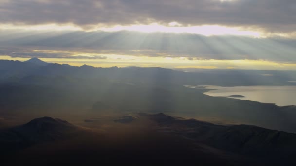 Paesaggio vulcanico dell'Islanda — Video Stock