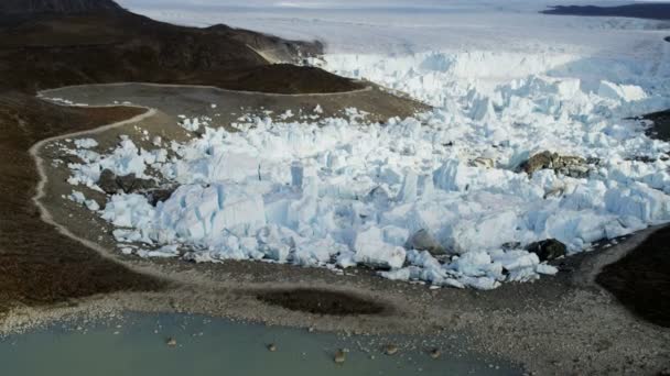 Glacier Eqi au Groenland — Video