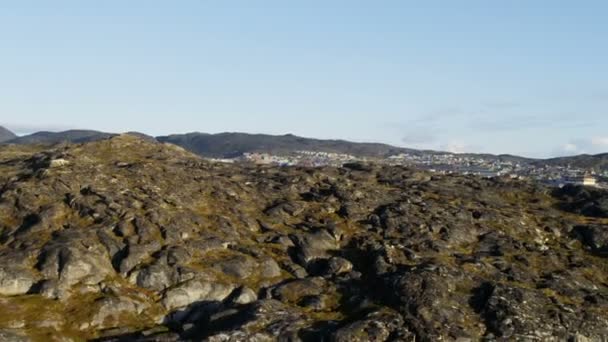 Ilulissat cidade na Groenlândia — Vídeo de Stock