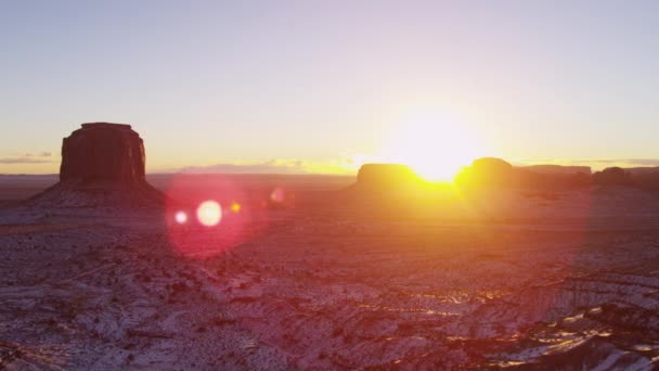 Monument Valley Navajo Tribal Park — Stock Video