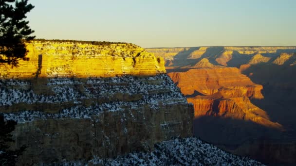 Εθνικό πάρκο Grand Canyon στην Αριζόνα — Αρχείο Βίντεο