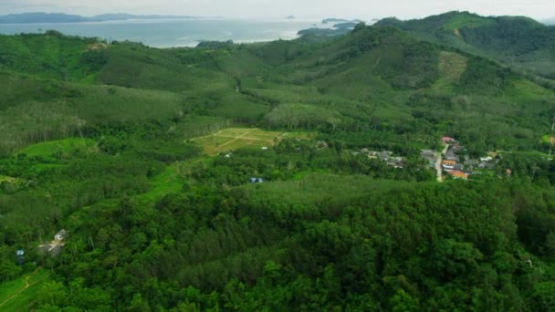 Phang nga baai gebied in Thailand — Stockvideo