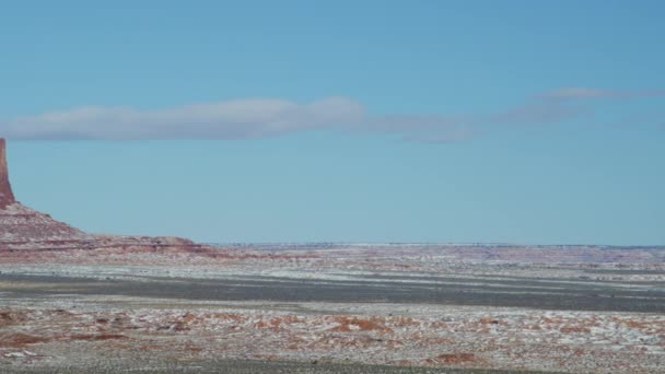 Památník kmene údolí Navajo v Arizoně — Stock video