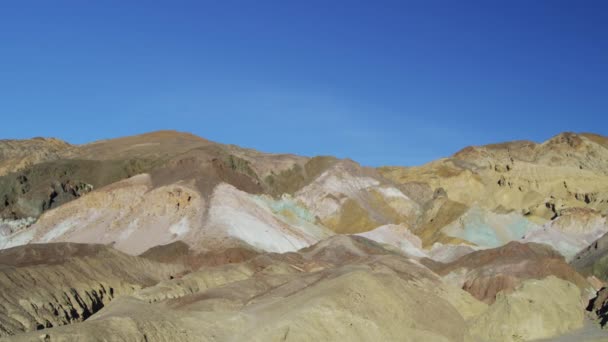 Death Valley umělci bod — Stock video