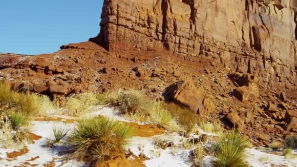 Památník kmene údolí Navajo v Arizoně — Stock video