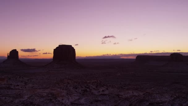 Monument Valley National Park in Arizona — Stock Video