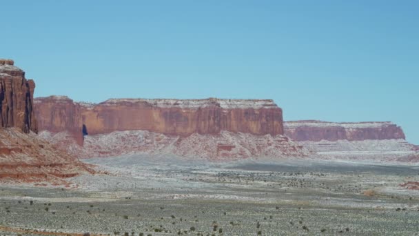 Monumento valle parque nacional en arizona — Vídeos de Stock