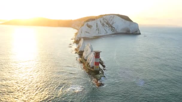 Phare Helipad of Wight aiguilles — Video