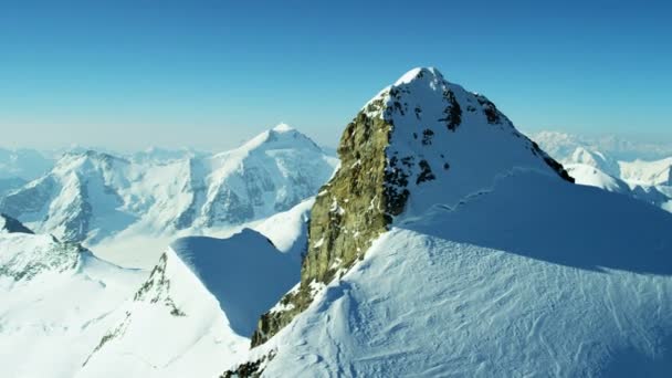 Eiger Grindelwald suizo de la roca — Vídeo de stock