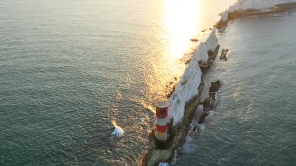 Вертолет маяка из игл Уайта — стоковое видео