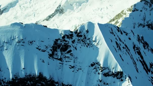 Eiger Швейцарський висоті рок — стокове відео