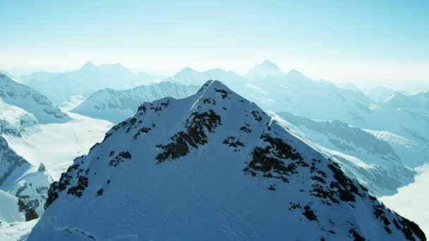 Rock de Grindelwald Suíça Eiger — Vídeo de Stock