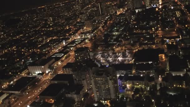 Mrakodrapy, střechy a ulice San Francisca — Stock video