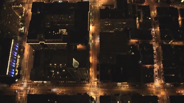 Gökdelenler, çatıları ve şehir San Francisco sokaklarında — Stok video
