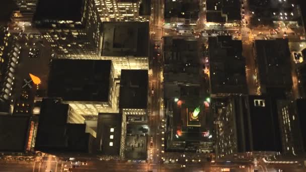 Gökdelenler, çatıları ve şehir San Francisco sokaklarında — Stok video