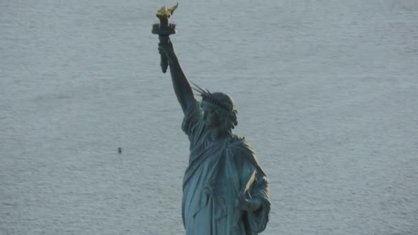 Statue of Liberty in New York — Stock Video