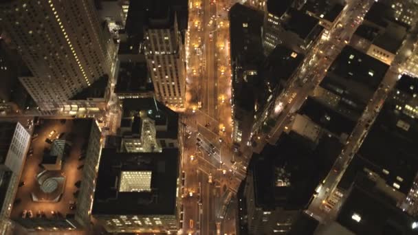 Zgârie-nori, acoperișuri și străzi ale orașului San Francisco — Videoclip de stoc