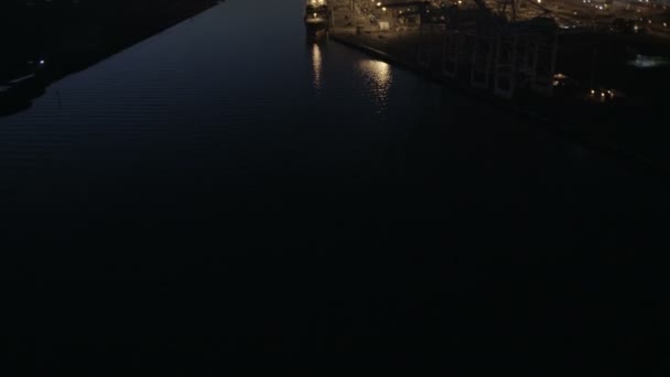 Контейнерный порт Окленд Сан-Франциско — стоковое видео