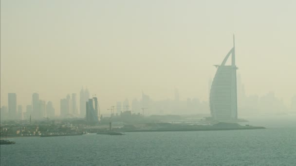 Burj Al Arab szálloda Dubai — Stock videók