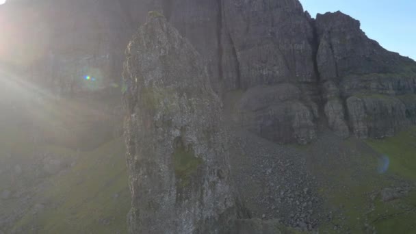 Oude Man van Storr, Schotse Hooglanden — Stockvideo