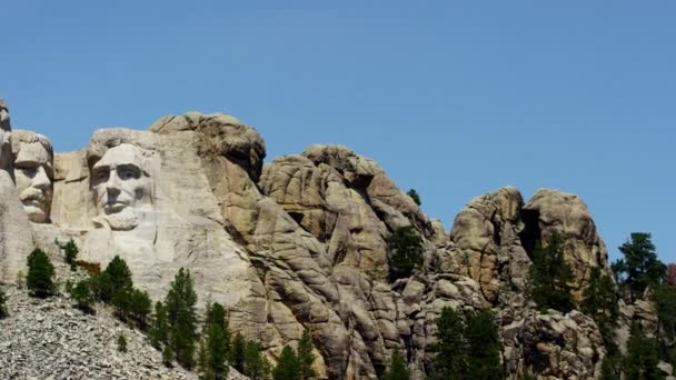 Monte Rushmore memorial nacional — Vídeo de Stock
