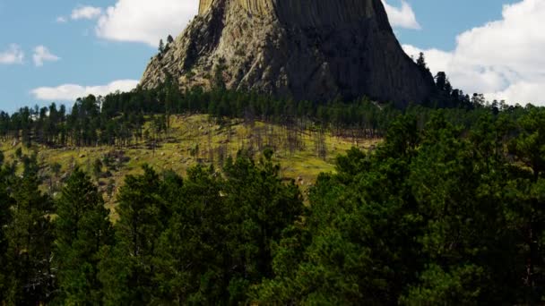 Torre dos Demónios, Wyoming — Vídeo de Stock