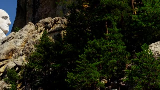 Mount Rushmore National Memorial — Stock Video