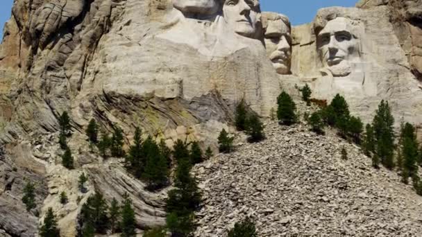 Ulusal Anıtı Rushmore Dağı — Stok video