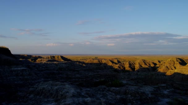 Valle del desierto Buttes — Vídeo de stock