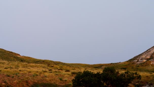 烟囱岩，内布拉斯加州，美国 — 图库视频影像