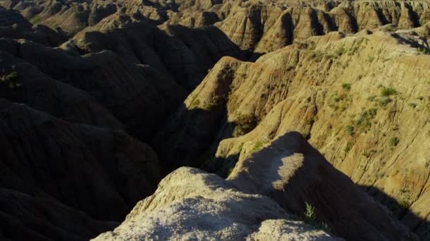 Sandstone Buttes desert — Stock Video