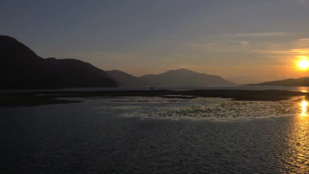 Loch Duich dağ manzara, İskoçya — Stok video