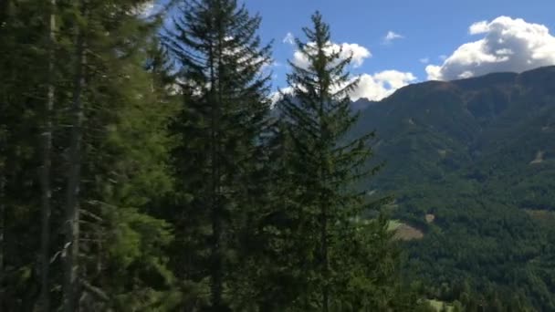 Alto Adige Peaks, Dolomites, Itália — Vídeo de Stock