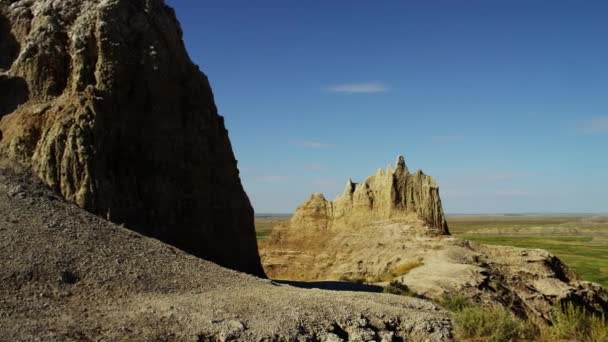 Desert valley Buttes — Stockvideo