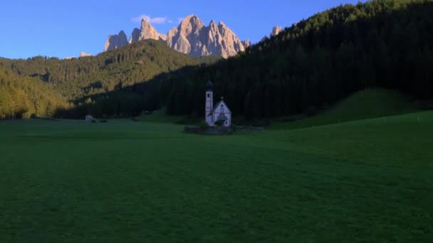 St Johann church, Italy — Stock Video