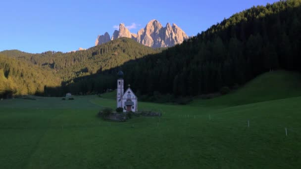 St Johann church, Italy — Stock Video