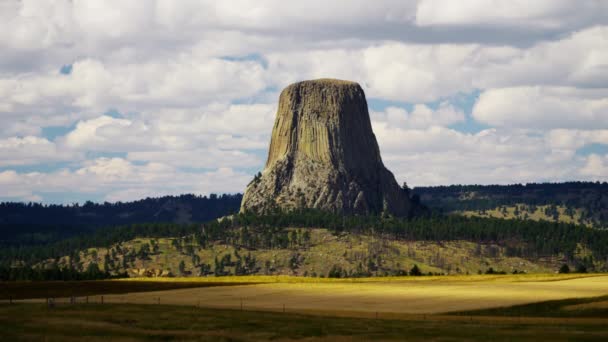 Devils Tower, Wyoming — Wideo stockowe