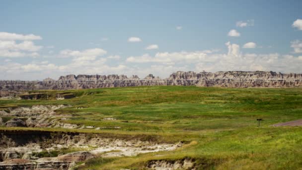 Desert valley Buttes — Stockvideo