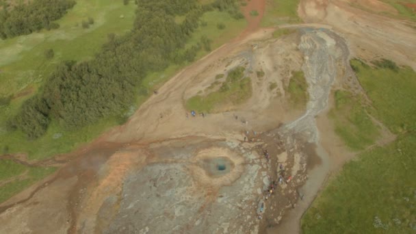 Strokkur gejzír, Izland — Stock videók