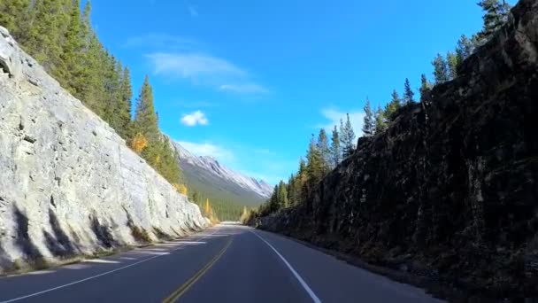 Parkway icefields στον Καναδά — Αρχείο Βίντεο