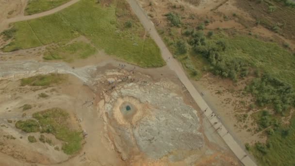 Strokkur gejzír, Izland — Stock videók