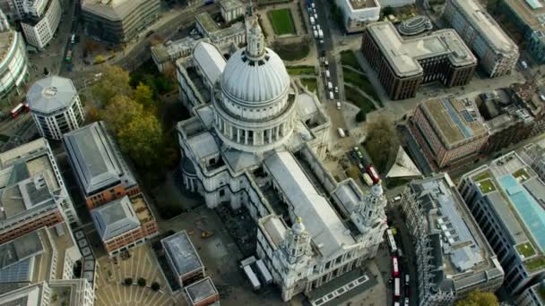 St. Paul 's Cathedral in London — Stockvideo