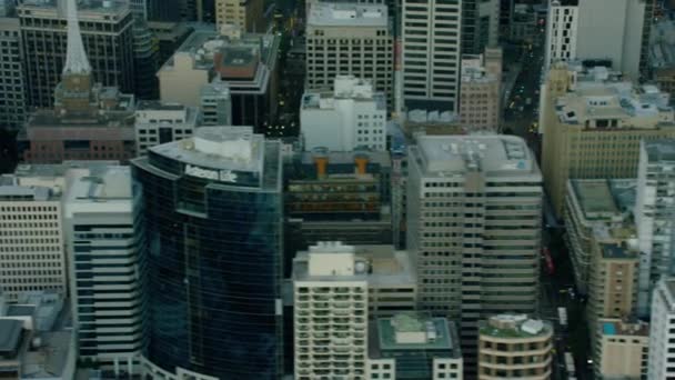 Здания и шоссе Сиднея — стоковое видео