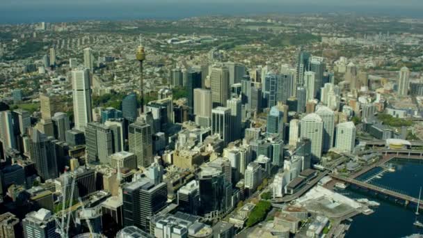 Rascacielos del centro de Sydney — Vídeo de stock