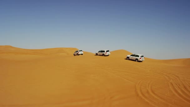 Fora de estrada deserto Safari, Dubai — Vídeo de Stock