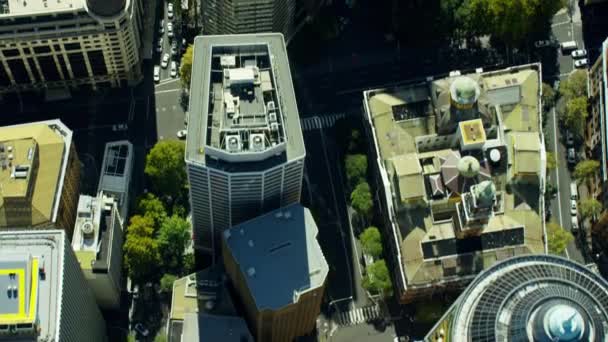 Wolkenkratzer der Stadt Sydney — Stockvideo