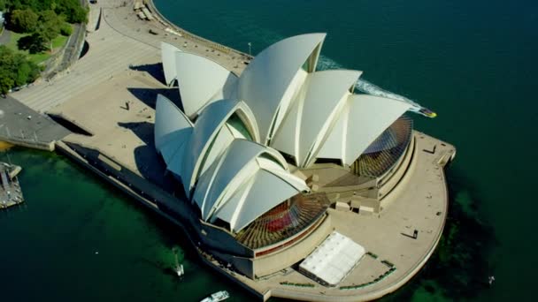 Сиднейский оперный театр — стоковое видео