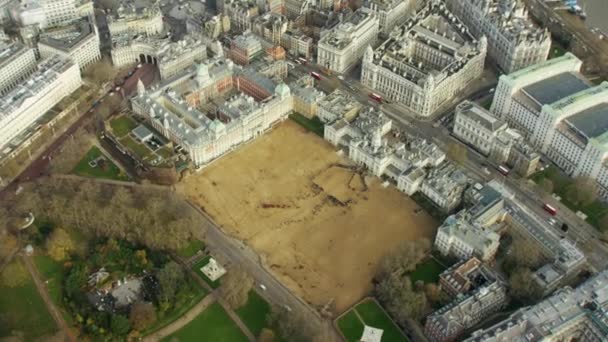 Whitehall em Londres, Reino Unido — Vídeo de Stock