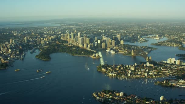 Paisaje urbano de sydney, australia — Vídeo de stock