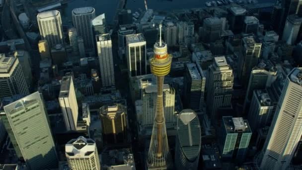 Torre central em Sydney, Austrália — Vídeo de Stock